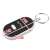 Key Finder keychain with LED light and whistle, dimensions