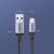 Kabel USB na Micro USB UZIELONY, 1m, szary 108763115