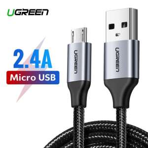 USB-Mikro USB-kábel UGREEN QC 3.0 2,4A 2m (fekete) 59365123 