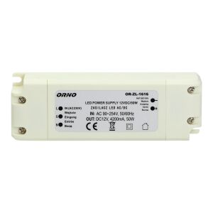 Schema de conectare sursa de alimentare LED ORNO OR-ZL-1616 12V 50W - Module LED