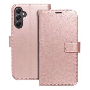 Forcell Mezzo Samsung Galaxy A34 5G Mandala Roségold Book Case, Vorder- und Rückseite - OEM Handyhüllen