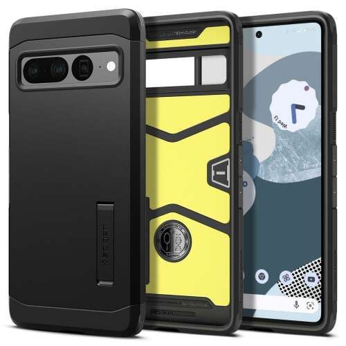 Spigen Tough Armor tok kompatibilis a Google Pixel 7 Pro Black telefonnal 80393361 - Spigen