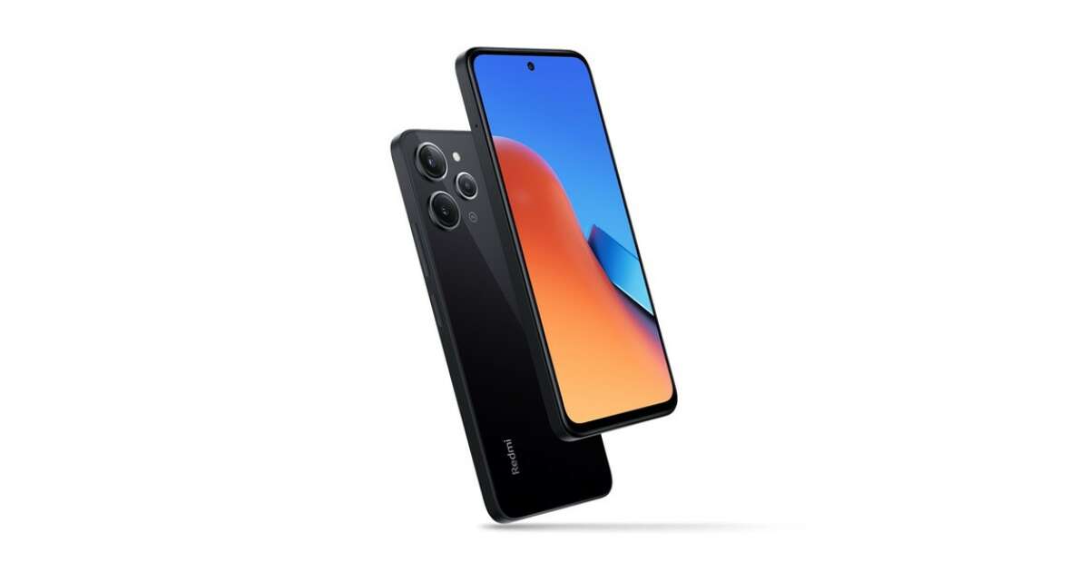 Xiaomi Redmi 12 128 GB 4GB RAM Mobile Phone, Midnight Black