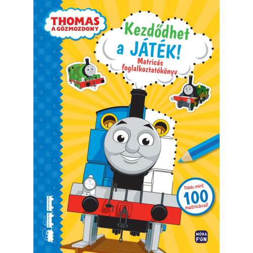 Thomas a gőzmozdony - Matricás Foglalkoztató - 100+ Matrica