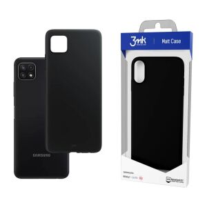 3mk Matt Case for Samsung Galaxy A22 5G - Black Protective Phone Cover - Phone Case