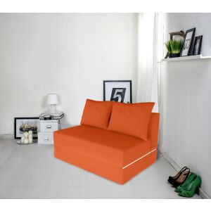 Urban Living Pull-out Sofa, 136x80x40 cm, Orange 140367933 - Sofa