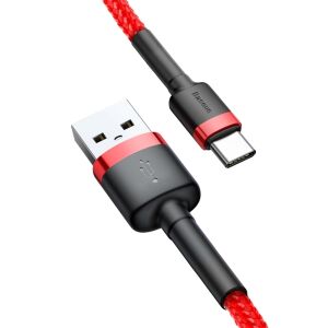 Baseus Cafule USB Kabel 2 m USB 2.0 USB A USB C Rot