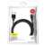Baseus Yiven Lightning kábel, fekete, 1,2m, 2A, csomagolás