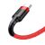USB-USB-C cable Baseus Cafule 2A 3m (red) 65896327