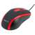 Mouse optic Havit MS753 cu fir, negru și roșu