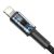 USB-C and Lightning Baseus High Density Braided Cable, 20 W, 5 A, PD, 2 m (black) 98998810