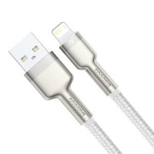 Kabel Baseus USB kabel za Lightning Baseus Cafule, 2.4A, 2m (bijeli) 66121736 - Lightning kabel