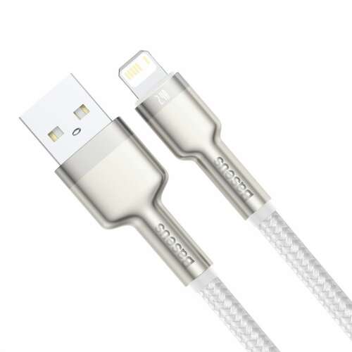 Baseus Cafule series USB-Lightning cable, white, 2m, 2.4A