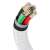Baseus Cafule series USB to Lightning cable, white, 2m, 2.4A fast charging, data transfer