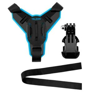Kit montare cască cameră de acțiune Telesin GP-HBM-MT7 - Accesorii pentru camere de acțiune