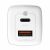 Baseus GaN2 Lite fali töltő, USB + USB-C, 65 W, EU (fehér) 93902650
