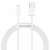 Nabíjací kábel Baseus Superior Series USB na Lightning, biely, 1,5 m