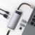 Hub 6in1 Baseus Metal Gleam Series, USB-C zu 3x USB 3.0 + HDMI + USB-C PD + Ethernet RJ45 80236009