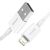 Baseus CALYS-A02 kabel za mobilni telefon bijeli 1 m USB A Lightning 80323274