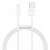 Baseus Superior Series Bijeli Lightning na USB kabel 1m