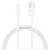 Baseus CALYS-A02 kabel za mobilni telefon bijeli 1 m USB A Lightning 80323274