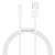 Baseus CALYS-A02 kabel za mobilni telefon bijeli 1 m USB A Lightning 80323274