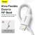 Kabel do telefonu komórkowego Baseus CALYS-A02 biały 1 m USB A Lightning 80323274