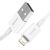 USB cable for Lightning Baseus Superior series, 2.4 A, 1 m (white) 80323274