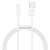 USB cable for Lightning Baseus Superior series, 2.4 A, 1 m (white) 80323274
