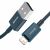 Cablu Baseus CALYS-A03 Superior USB la Lightning, 2.4A, 1m, albastru (CALYS-A03) 65916418