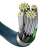 Kabel Lightning Baseus Superior Series, niebieski, 1 metr, 2,4A
