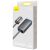 Baseus Share Together nabíjačka do auta, s predĺžením, 3x USB, USB-C, 120W, (sivá) 79471729
