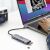 UGREEN CM511 5 az 1-ben adapter USB-C hub 2x USB, HDMI, USB-C, TF / SD (szürke) 65927926