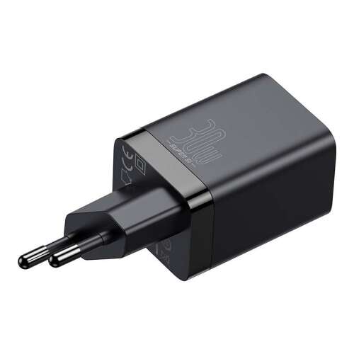 Crni Baseus Super Si Pro 30W USB-C zidni punjač
