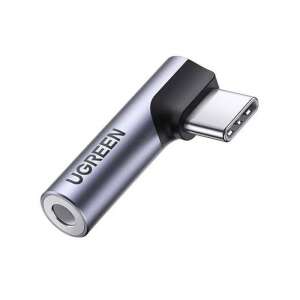 UGREEN AV154 USB-C Audio-Adapter für 3,5 mm Miniklinke (grau) 66887104 Jack Adapter