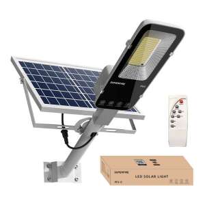 Superfire FF5-C 263W solar powered LED street light with remote control and mounting bracket - Solar lantern