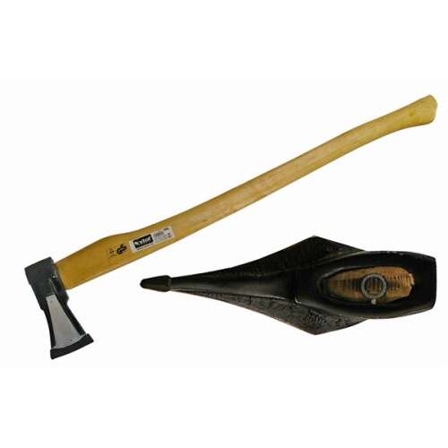 EXTOL CRAFT hasító fejsze fanyéllel, 2000g, 80cm, fa hasításhoz - Fejsze és balta