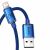 Kabel ładujący USB na Lightning Baseus Crystal Shine, 2,4A - Granatowy, 2m 65934953