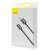 Baseus Crystal Shine USB to Lightning cable, 2.4A, 2m, black, packaging