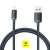 Baseus Crystal Shine USB to Lightning cable, 2.4A, 2m, black