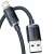 Baseus Crystal Shine USB-kábel a Lightninghoz, 2,4A, 2m, fekete