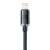 Baseus Crystal Shine USB-kábel a Lightninghoz, 2,4A, 2m, fekete, Lightning csatlakozó