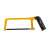 Deli Tools EDL6007 150mm mini hacksaw with yellow frame and black handle