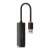Baseus Lite Series USB - RJ45 hálózati adapter, fekete, 100Mbps