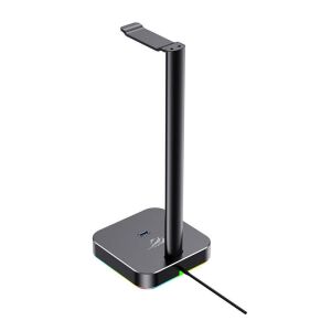 Szögletes nézet a Havit TH610 RGB Fejhallgató Állványról - Havit