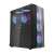 Darkflash DK352 Plus computer case, black, tempered glass side panel, RGB fans