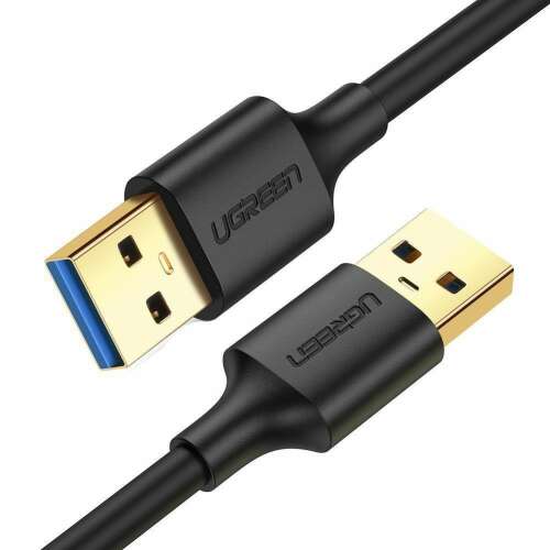 UGREEN USB 3.0 cable, black, 3 meters, gold plated connectors