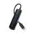 UGREEN CM416 4 portos USB 3.0 hub USB-C tápellátással, fekete