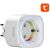 Gosund EP8 Smart Wi-Fi Stecker mit Tuya Logo, energiesparend
