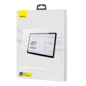 Baseus Crystal tempered glass screen protector for Tesla Model X/S, 17 inch, anti-fingerprint, anti-scratch - Baseus